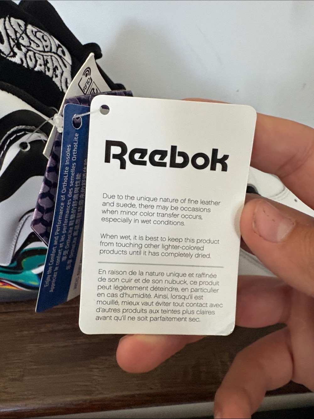 Reebok White Multicolor Athletic Shoes Kamikaze 2’s Peace Day colorway - Picture 8 of 12